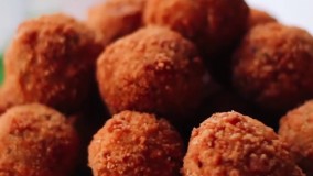 گوی های برشته مرغ | فیلم آشپزی