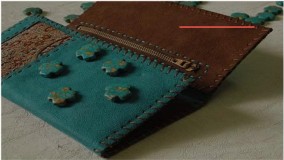 مدل های کیف پولی چرم دست دوز