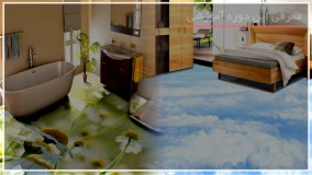 اپوکسی مرواریدی سفید و خاکستری برای آشپزخانه