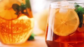 چای سرد لیمو و نعناع | فیلم آشپزی