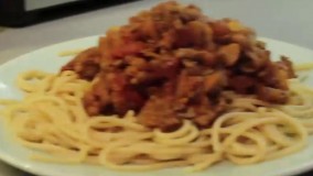 اسپاگتی بولونیایی گوشت | فیلم آشپزی
