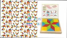 یاد دادن شکل ها به کودک | افزایش مهارت ریاضی | پاورپوینت تانگرام