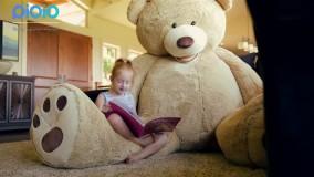 عروسک خرس بزرگ