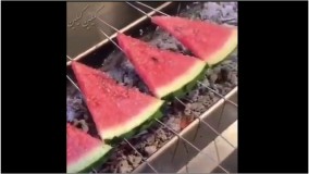 یک صبحانه متفاوت تابستونی-طرز تهیه کباب هندوانه