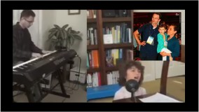 قطعه موسیقی آناهیتا دختر مریم میرزاخانی و همسر مریم میرزاخانی به یاد او