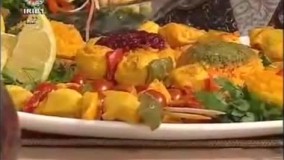 اشپزی خانم گلاور-جوجه کباب تابه ای با کته قالبی خانم گلاور