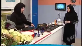 اشپزی خانم گلاور-کلم پلو آموزش خانم گلاور