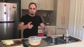 آموزش لوبياپلو با گوشت چرخ كرده