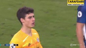 سوپرگل علیرضا جهانبخش به چلسی (برایتون 1-1 چلسی)