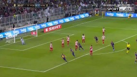 خلاصه بازی بارسلونا 2-3 اتلتیکومادرید