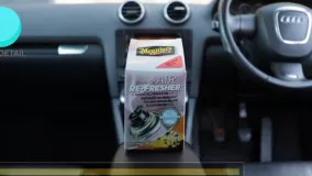 کپسول بمب تهویه داخل خودرو با رایحه غروب آفتاب فیجی مگوایرز مدل Meguiars Whole Car Air Re-Fresher Odor Eliminator Fiji Sunset Scent G201502