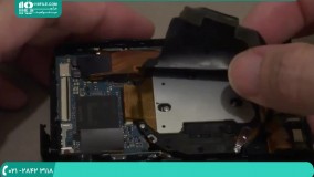 آموزش تعمیر سنسور لنز دوربین کامپکت