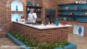 طرز تهیه ؛
 پیتزای گوجه و فلفل