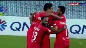 سوپر گل لحظه آخری مهرداد محمدی برابر ام صلال