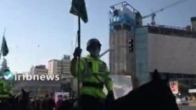 رژه یگان اسب سوار ناجا در تهران