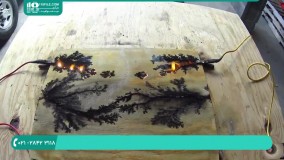 نحوه کار با ابزار سوخته نگاری برروی چوب ( لیختنبرگ )