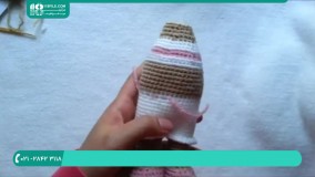 بافت عروسک خرس عروس و داماد ( عروسک کاموایی )