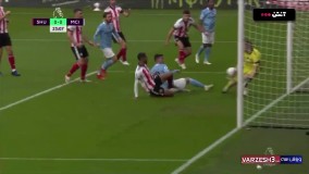 خلاصه بازی شفیلد یونایتد 0 - منچسترسیتی 1