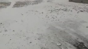 اولین برف پاییزی در ارتفاعات توچال