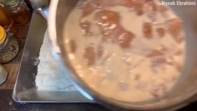 فیله سوخاری با سیب‌زمینی سرخ کرده