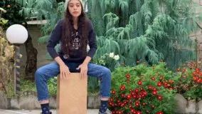 نواختن زیبای کاخن دختر ایرانی