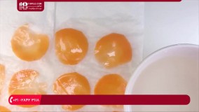 تزیین بشقاب سالاد با هویج و سبزیجات ( سفره آرایی )