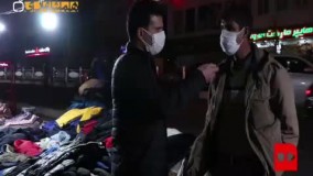 دستفروشی در تجریش : حاضرم کرونا بگیرم ، اما...