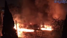 آتش‌ سوزی در مرکز ری‌ شناسی در شهر ری