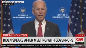 لکنت زبان جو بایدن هنگام سخنرانی