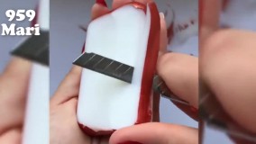 چالش خرد کردن صابون : آرامش بخش ، ضد استرس