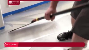 آموزش اجرای اپوکسی متالیک کف _ طرح سنگ مرمر