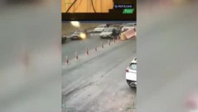 ایجاد تصادف صوری و زورگیری در جلوی چشمان مردم