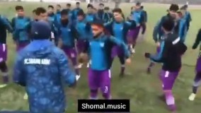 عجیب‌ ترین تمرین در فوتبال ایران با ریتم مازنی !