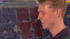 چالش حدس تصویر بازیکنان بارسا با فرانک دی یونگ ( زیرنویس فارسی )