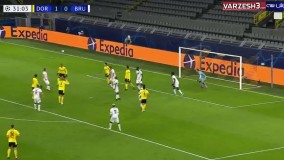 خلاصه بازی دورتموند 3 - کلوب بروژ 0