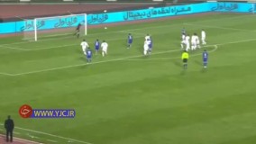 گل اول استقلال به ماشین‌ سازی توسط میلیچ