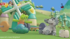 کارتون سرزمین بادکنکی ؛  نمایش ورزشی