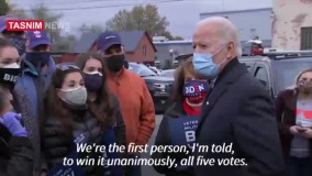 بایدن : می‌خواهم همین الان پیروزی خود را اعلام كنم