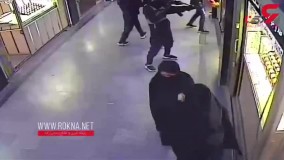 سرقت مسلحانه مردان سیاهپوش از پاساژ طلای سراوان