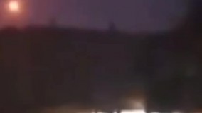 لحظه اصابت موشک پدافند باکو به بالگرد روسیه