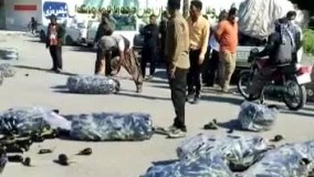 اعتراض متفاوت کشاورزان رودان هرمزگان