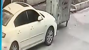 فیلم سرقت مزدا 3 در سه ثانیه