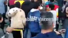 شادی مردم آبادان پس از صدرنشینی صنعت