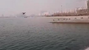 جستجوی پهپادی برای یافتن تمساح در دریاچه چیتگر