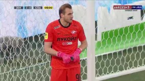 گل اول زنیت به اسپارتاک مسکو توسط سردار آزمون