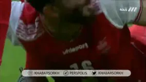 گل اول پرسپولیس به اولسان توسط عبدی