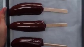 چی بپزم ؟ پنکیک موز و شکلات چوبی