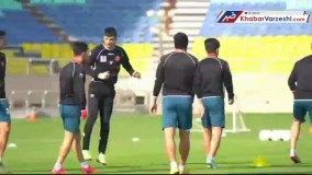 لحظاتی از تمرین امروز پرسپولیس