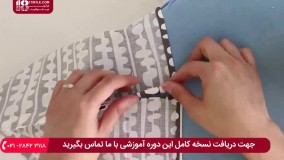 دوخت کیسه پارچه ای کش دار برای نگهداری سبزی و میوه