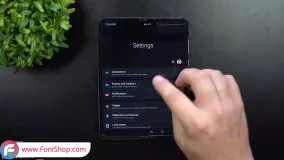 بررسی باتری سامسونگ گلکسی فولد Galaxy Fold - فونی شاپ